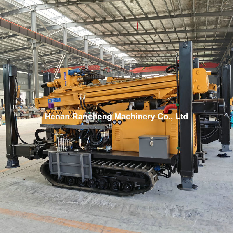 180m Deep Rock RCF180C Crawler Hareketli Çok Fonksiyonlu Su Kuyuları Borma Rig stokta