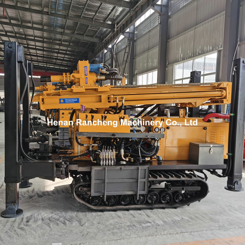 180m Deep Rock RCF180C Crawler Hareketli Çok Fonksiyonlu Su Kuyuları Borma Rig stokta