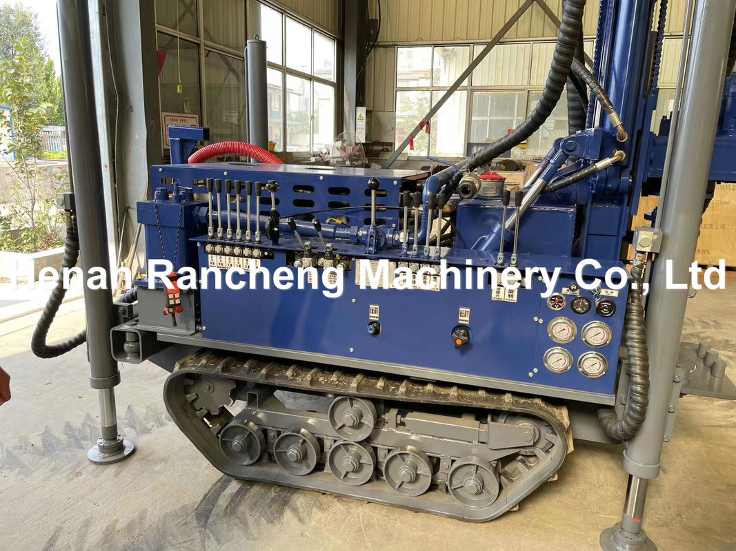 Yürüyüşçü Montajlı Küçük Mini Kaya Derinlik 180m Rotary Su Kuyuları Boruçuluk Rig