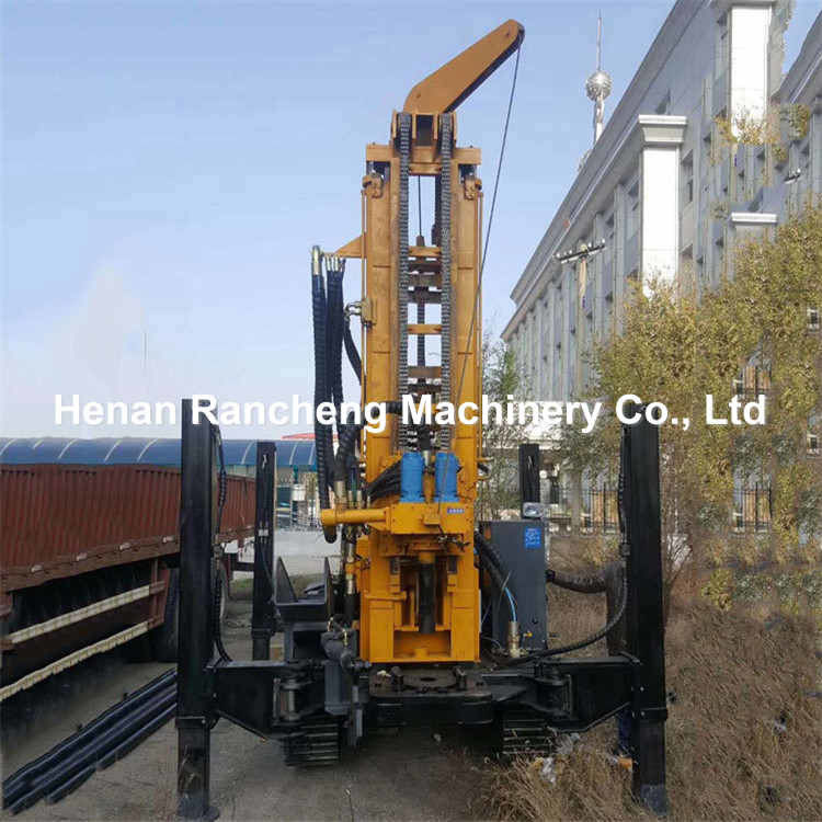 260m Derin Crawler Montajlı Hidrolik Su Kuyu Kuyu Kuyu Kutusu RCF260C Su Kuyu Kuyu Kutusu Makine