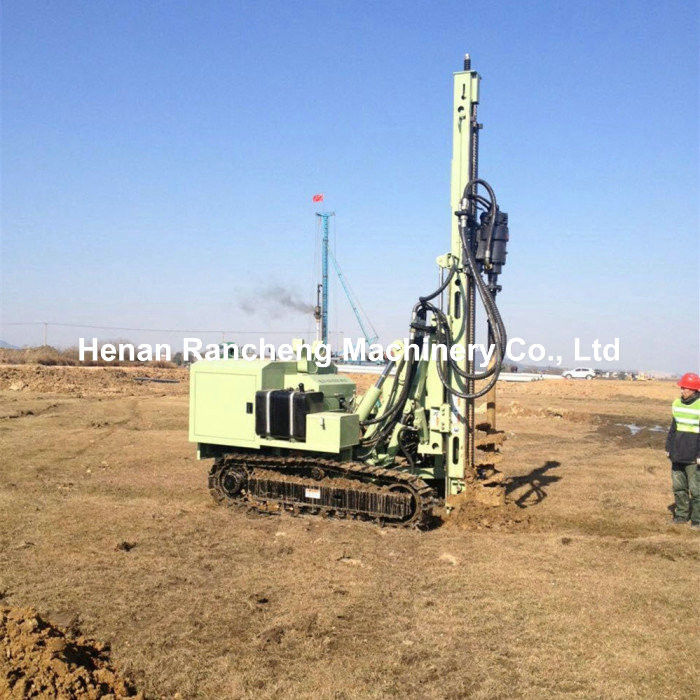 84kw güneş enerjisiyle çalışan pil sürücüsü ekipman 20 - 100m Bor derinliği 90 - 300mm Bore Dia
