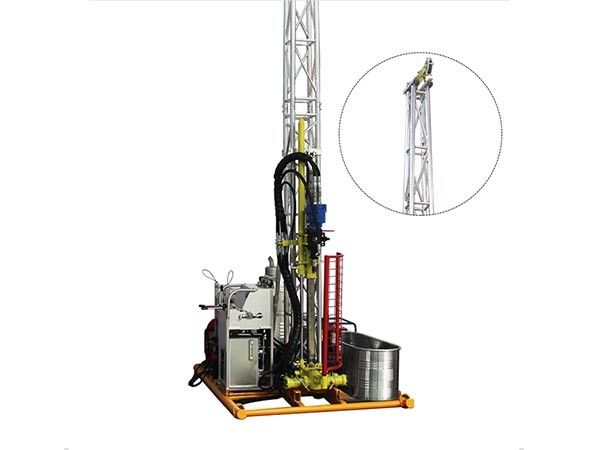 Hidrolik taşınabilir çekirdek matkabı 1m çubuk uzunluğu 30m / 100m / 200m derinlik