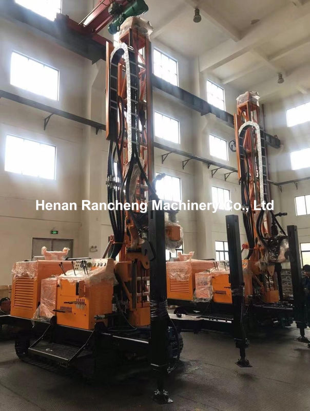Crawler tipi 150m sondaj derinliği 125KW Cummins motoru ile çok fonksiyonel mühendislik sondajı