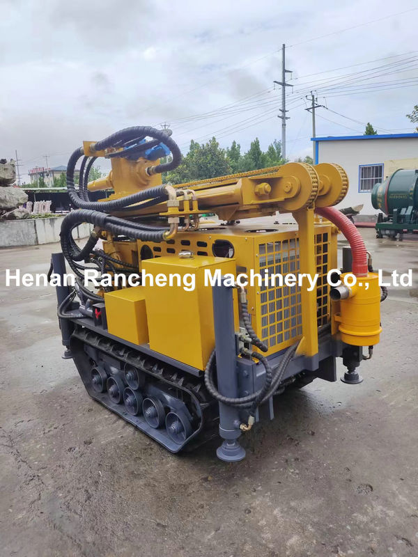 150m Derin Mini Taşınabilir Crawler Su Kuyu Kuyruklama Makinesi Su Kuyruklama Projeleri için