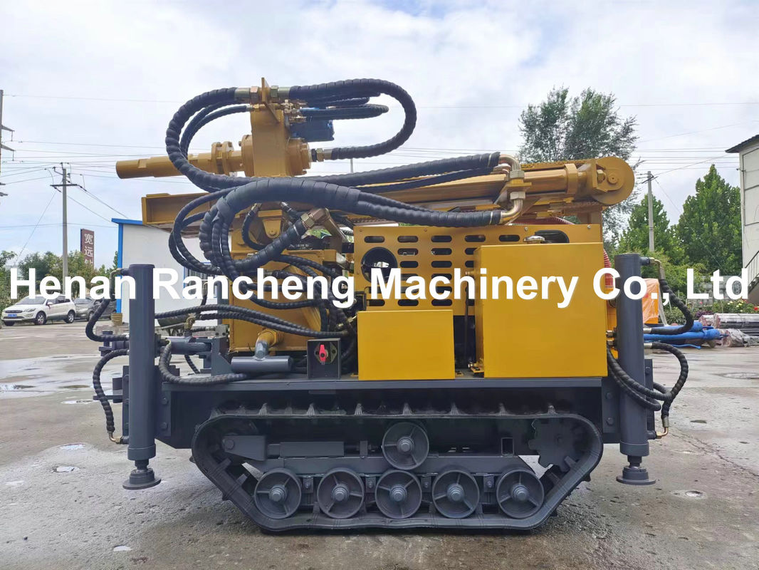 150m Derin Mini Taşınabilir Crawler Su Kuyu Kuyruklama Makinesi Su Kuyruklama Projeleri için