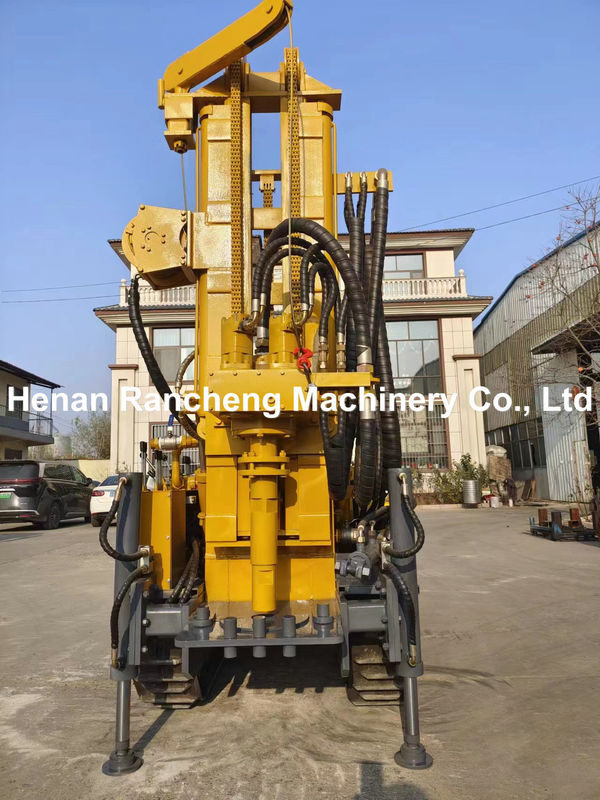 150m Derin Mini Taşınabilir Crawler Su Kuyu Kuyruklama Makinesi Su Kuyruklama Projeleri için