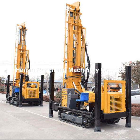 600m Derin Su Kuyu Dizel Motoru Buhurlama Rig RCF600C DTH Madencilik Crawler Montajlı Makine