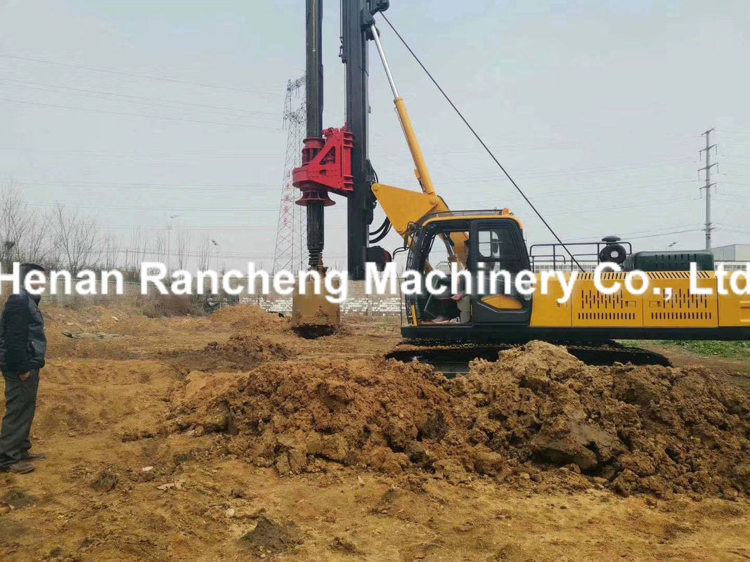 Mühendislik Ekipmanı RCQ530 Rotary Drilling Rig Crawler Type Machine