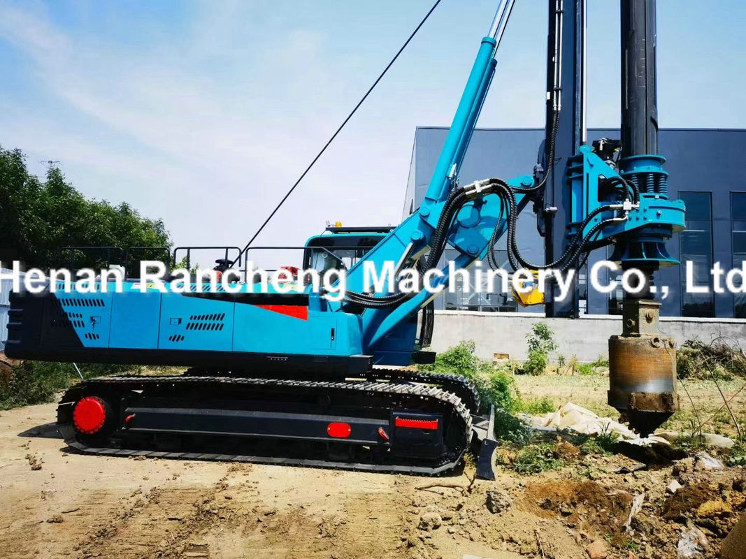 Mühendislik Ekipmanı RCQ530 Rotary Drilling Rig Crawler Type Machine