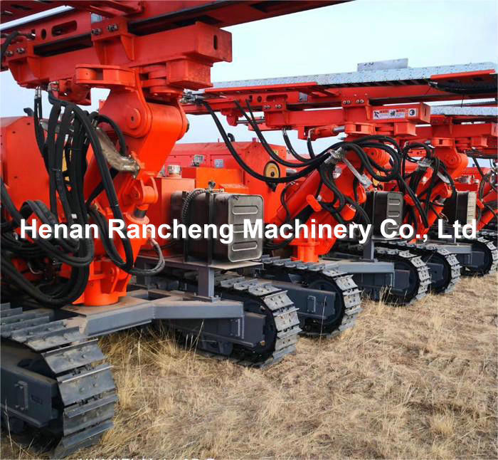 Hidrolik Ramming Güneş Topu Sürücü Ekipmanı 88KW Yuchai Motoru 20 - 100m Bor Derinliği