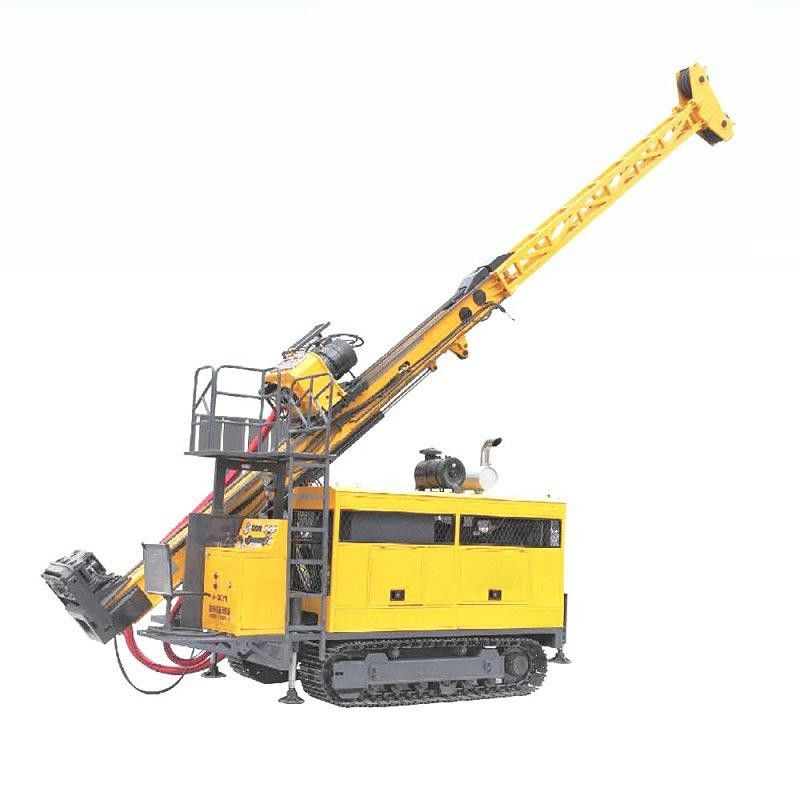 Crawler Montajlı Çekirdek Kuyruklama Rig 240HP Dizel Motor 1000m - 2000m Derinlik