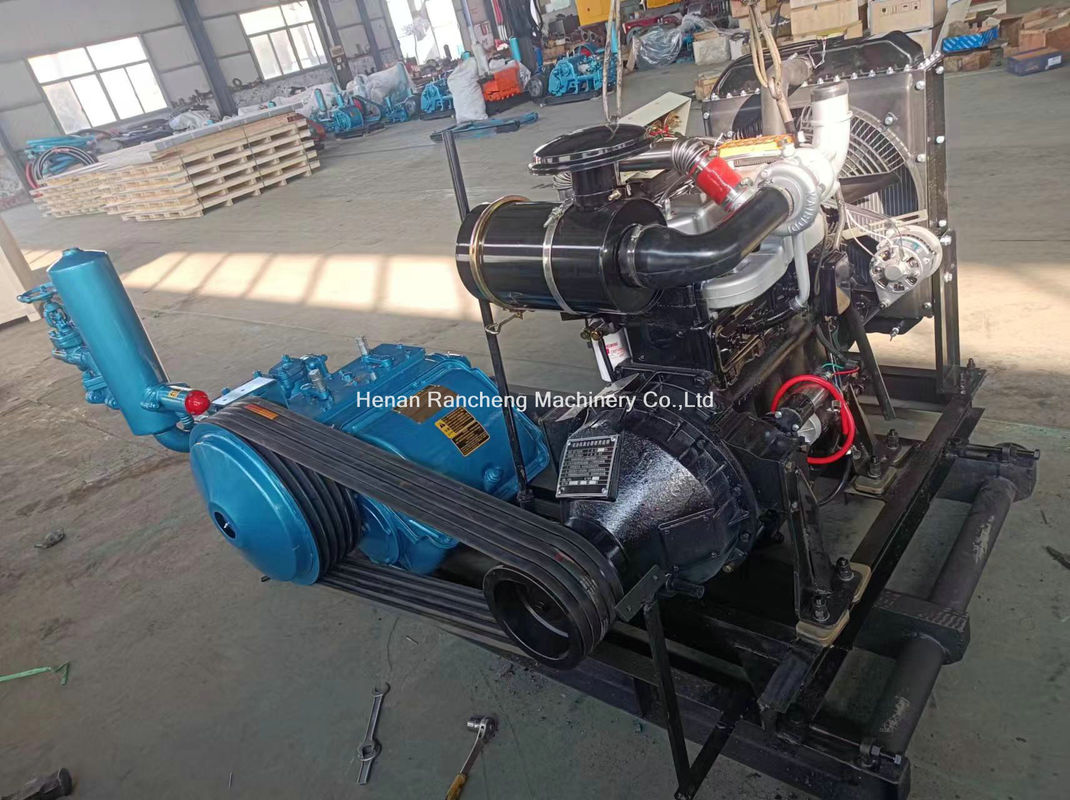 Dizel motor tipi Max 600L/Min Elektrikli motorlu çamur pompası