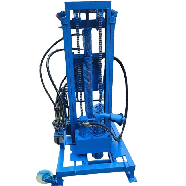 11KW taşınabilir su kuyusu delme makinesi 150m delme derinliği 50mm delme çubuğu diya
