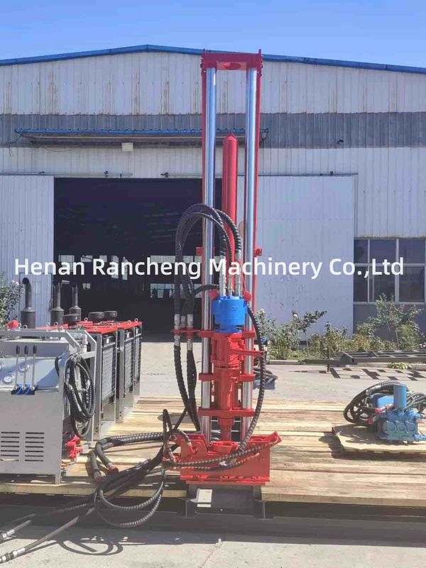 2400 rpm nominal dönme hızı Mini Elmas çekirdek sondaj makinesi Elmas çekirdek sondaj ekipmanları 480m derinlik için