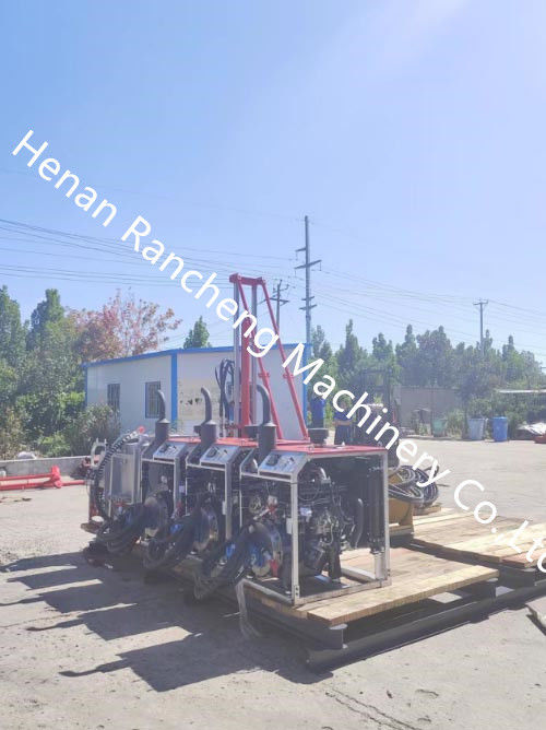 Kolay Taşıma ve Montaj için Taşınabilir Hidrolik Çekirdek Kuyruklama Rig Çekirdek Kuyruklama Makinesi