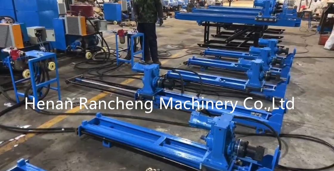 14 Mpa Hidrolik Sistemi Rated Basınç Mühendislik Borma Rig Çapaçık Borma Rig 40-60m Borma Derinliği için