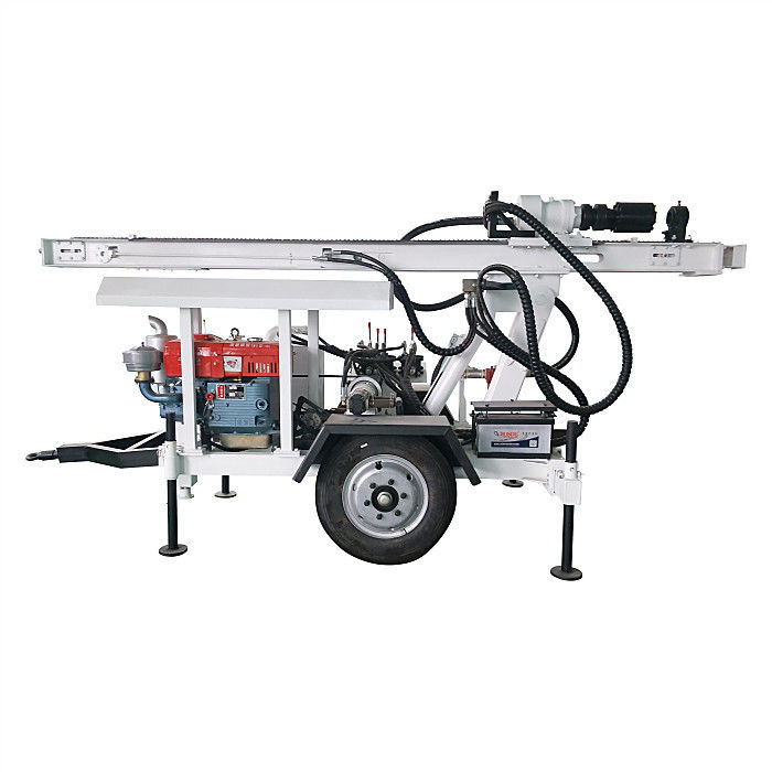 RC120W Küçük Su Kuyu Buhurlama Makinesi Çukur altındaki çekiç ve döner sondaj için uygundur