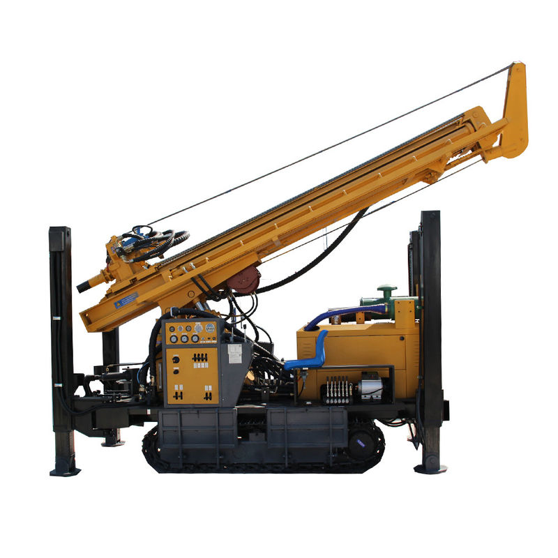 Crawler Montajlı RCF350C 350m Derin Su Kuyu Kuyu Kuyruklama Rig Hidrolik Kolay Çalışma Su Kuyu Kuyruklama Makinesi