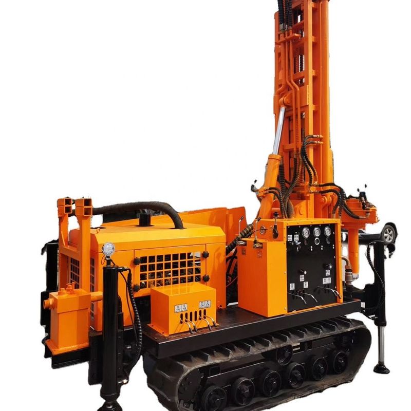 200m 5800Kg Hidrolik Su Kuyu Kuyu Kuyruklama Makinesi 58KW dizel motor ve 5T kaldırma gücü ile