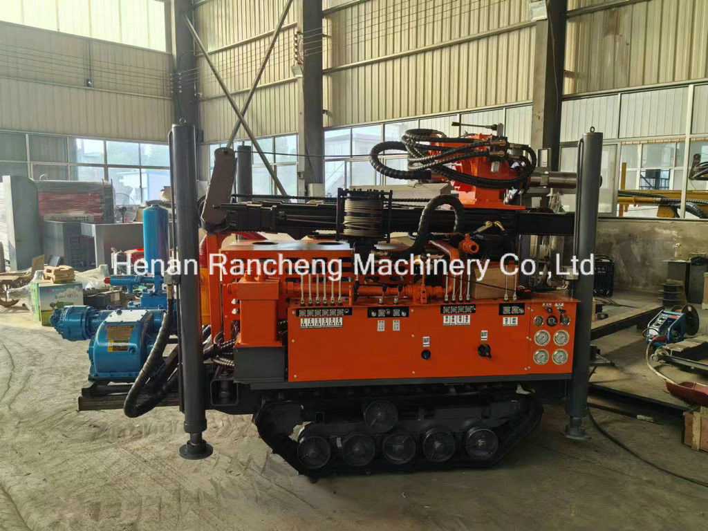 180 metrelik Mini Crawler Su Kuyu Kuyuları Kuyu Kutusu için 77.3KW YuChai Motoru ile