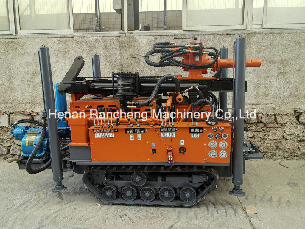 180 metrelik Mini Crawler Su Kuyu Kuyuları Kuyu Kutusu için 77.3KW YuChai Motoru ile