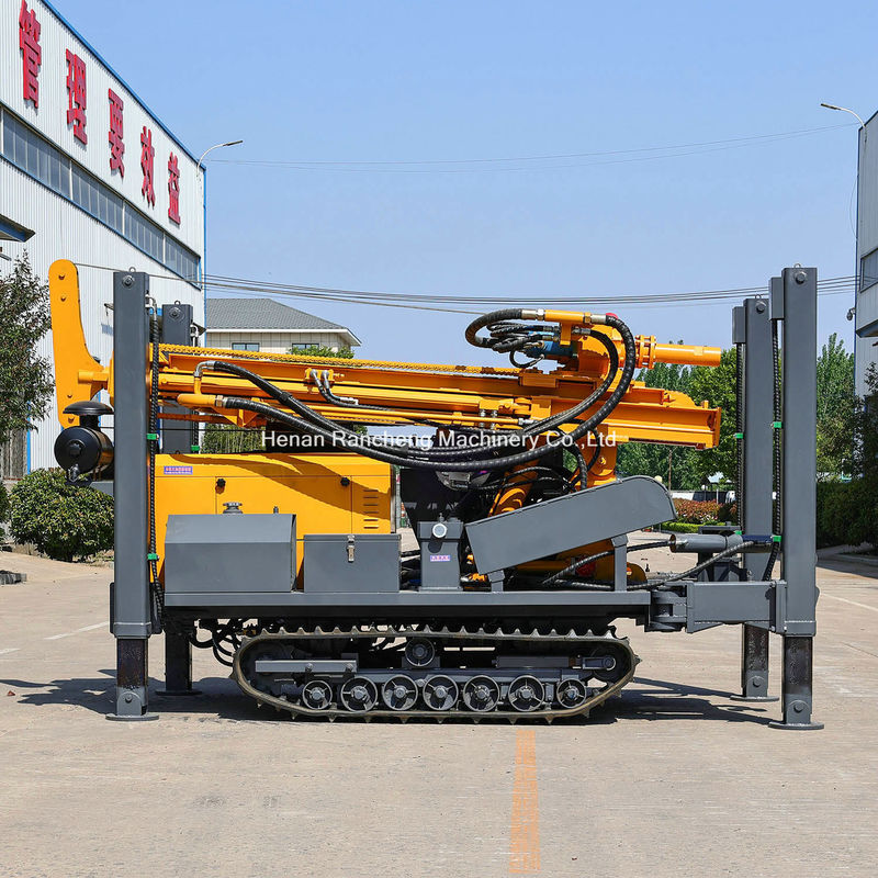 Yüksek performanslı 200 metre derinlikte su kuyusu delme sistemi 58KW YuChai dizel motoru ile