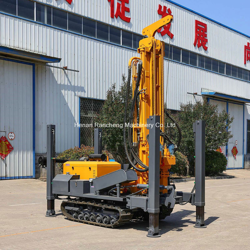 Yüksek performanslı 200 metre derinlikte su kuyusu delme sistemi 58KW YuChai dizel motoru ile
