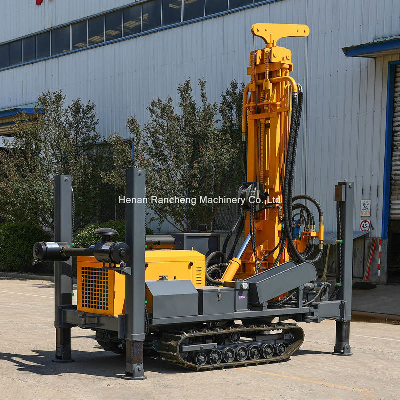 Yüksek performanslı 200 metre derinlikte su kuyusu delme sistemi 58KW YuChai dizel motoru ile