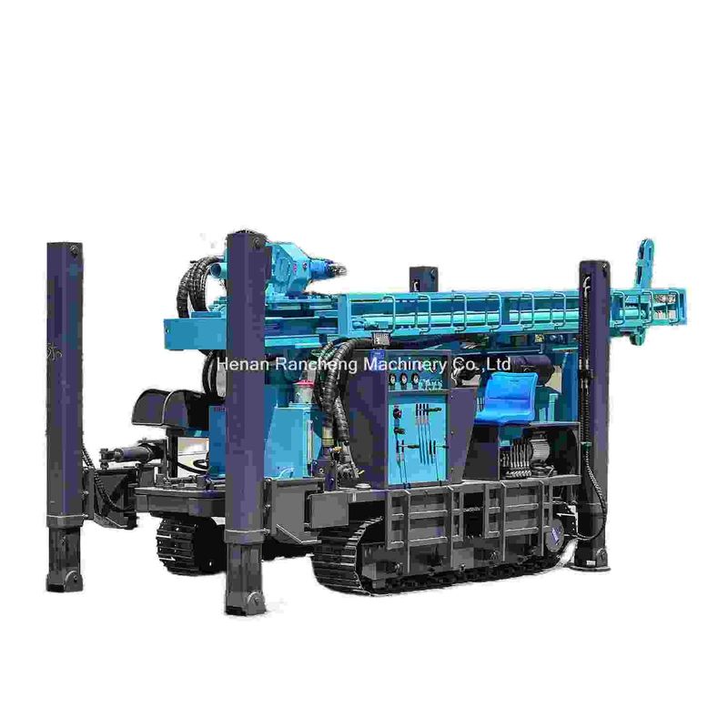 Yüksek Performanslı 350m Bor Derinliği Sürücü Montajlı Su Kuyuları Buhran Makinesi 91KW Yuchai Motoru ile