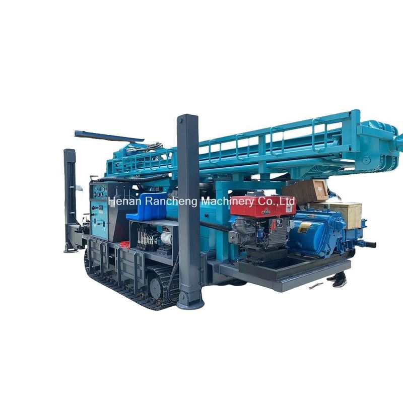 Yüksek Performanslı Sürünen Su Kuyuları Borma Makinesi 350m Derinlik 91KW Yuchai Motoru Satılık