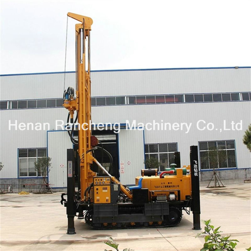 118kw Dizel Motoru Hava DTH Sondaj Rig 450m Derin Su Kuyu Sondaj Rig / Maden Sondaj Rig Makinesi