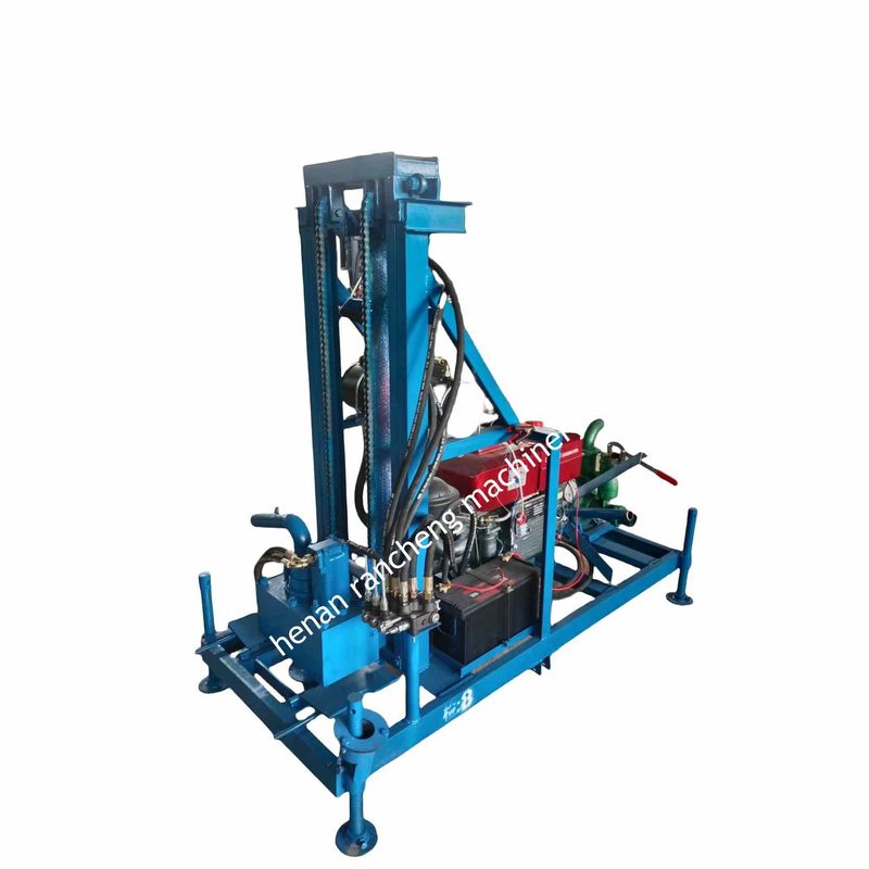 Yüksek Performanslı Taşınabilir Su Kuyu Kuyuları 150m Derinlik & 450mm Bor delik çapı