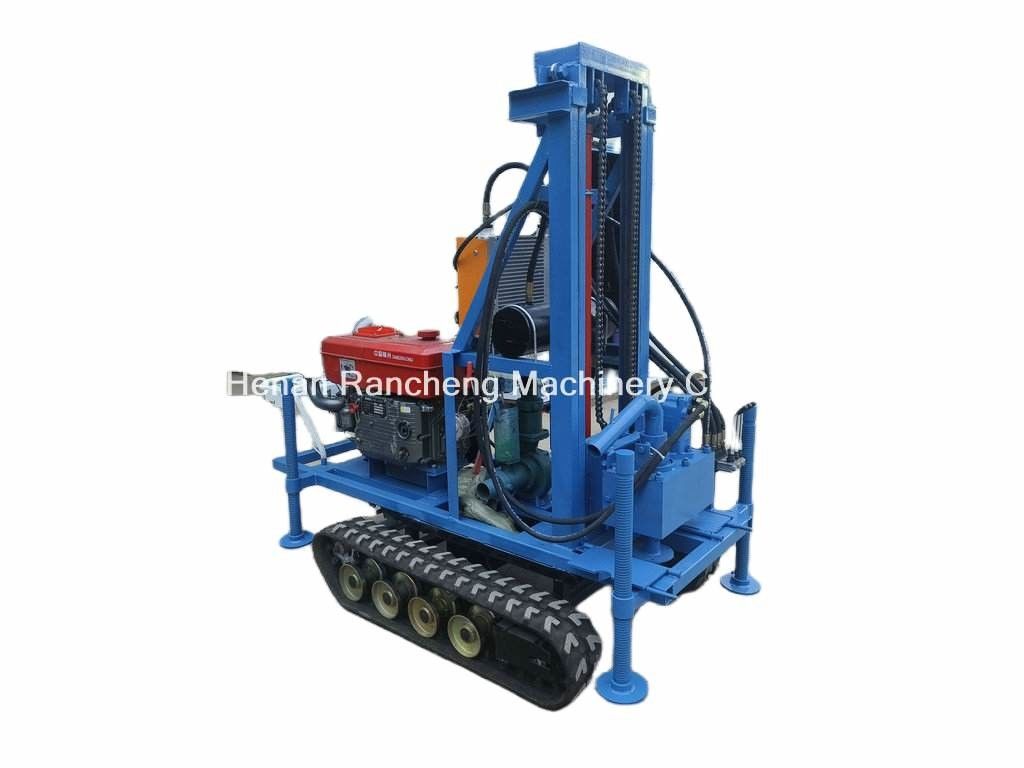 Yüksek Performanslı Derinlik 160m Taşınabilir Su Kuyu Kuyuları 35HP Motorlu Hafif