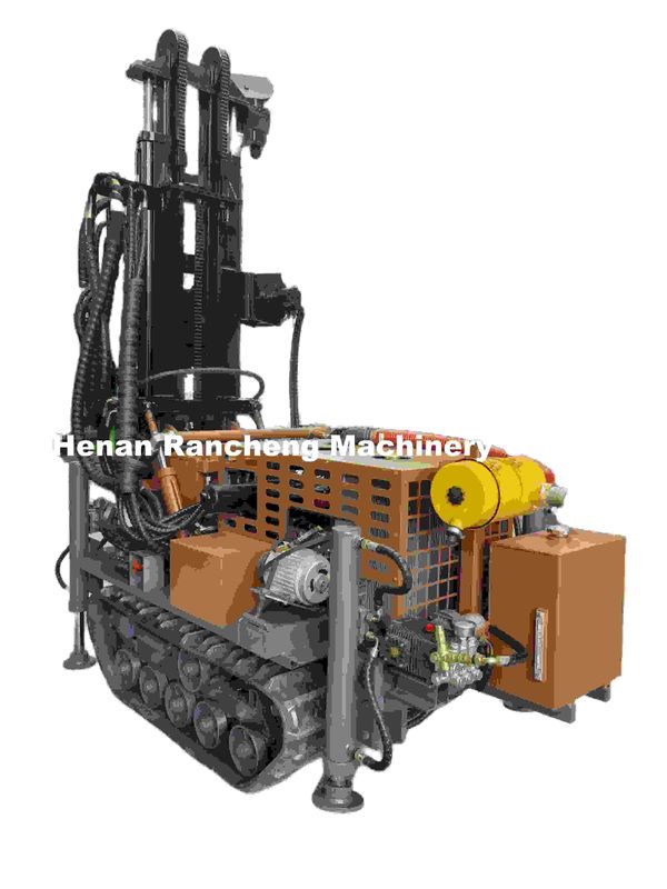 150m Derin Mini Taşınabilir Crawler Su Kuyu Kuyruklama Makinesi Su Kuyruklama Projeleri için