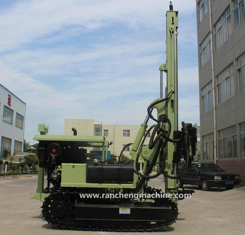 RC130Y Mikro Pile Rig Olağanüstü 400mm Borluk Diametresi Çok yönlü Su Kuyuları Augeer Yığın ve DTH Buhranı için İdeal