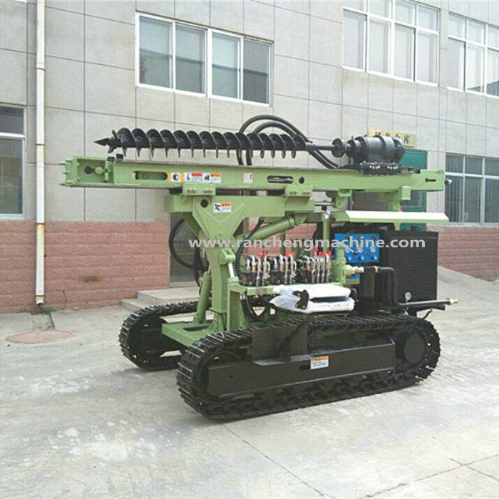 Max Bor Diameter 400mm RC130Y Micro Pile Rig Su Kuyuları için Çok yönlü Borma Çözümü