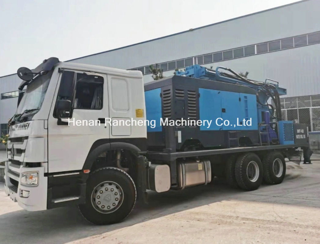Hidrolik 350m Kuyu Kuyu Kuyu Kutma Makinesi Taşıtlı Kuyu Kutma Kamyonu Fiyat Dizel Su Kuyu Kutma Rig Satılık