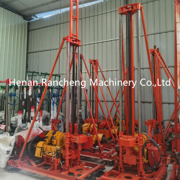 100-150m Derinlik 75mm-130mm Diametresi Çekirdek Rig 10.6KW 15HP Changchai ile
