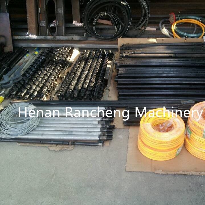 100-150m Derinlik 75mm-130mm Diametresi Çekirdek Rig 10.6KW 15HP Changchai ile