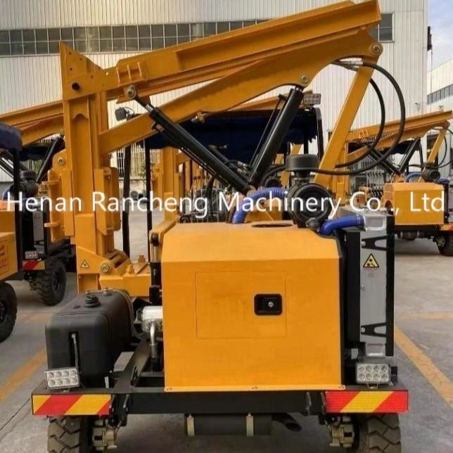 39KW motorlu güneş pil sürücüsü 170 cm sondaj derinliği 2600 mm sondaj yüksekliği