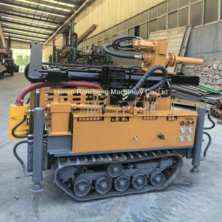 150m Derinlikte Hidrolik Su Kuyu Buhurlama Makinesi 90-300mm çapında 12T kaldırma gücü ile
