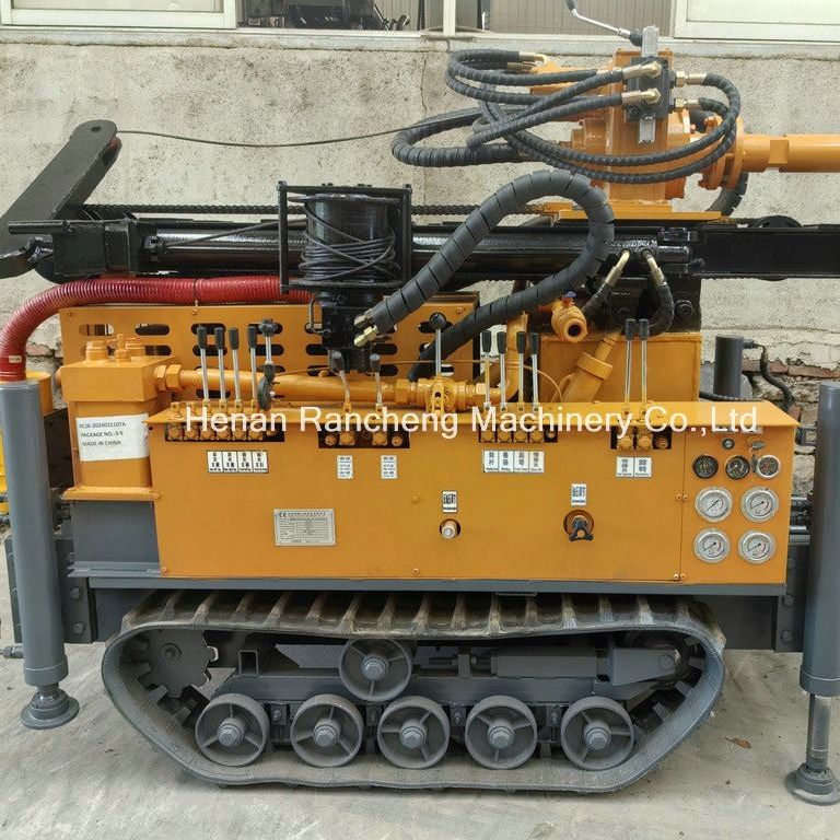 150m Derinlikte Hidrolik Su Kuyu Buhurlama Makinesi 90-300mm çapında 12T kaldırma gücü ile