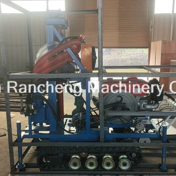 150m Derinlik Çarpıcı ve Döner Tipli Kauçuk Sürünücü Montajlı Su Buhranı Rig