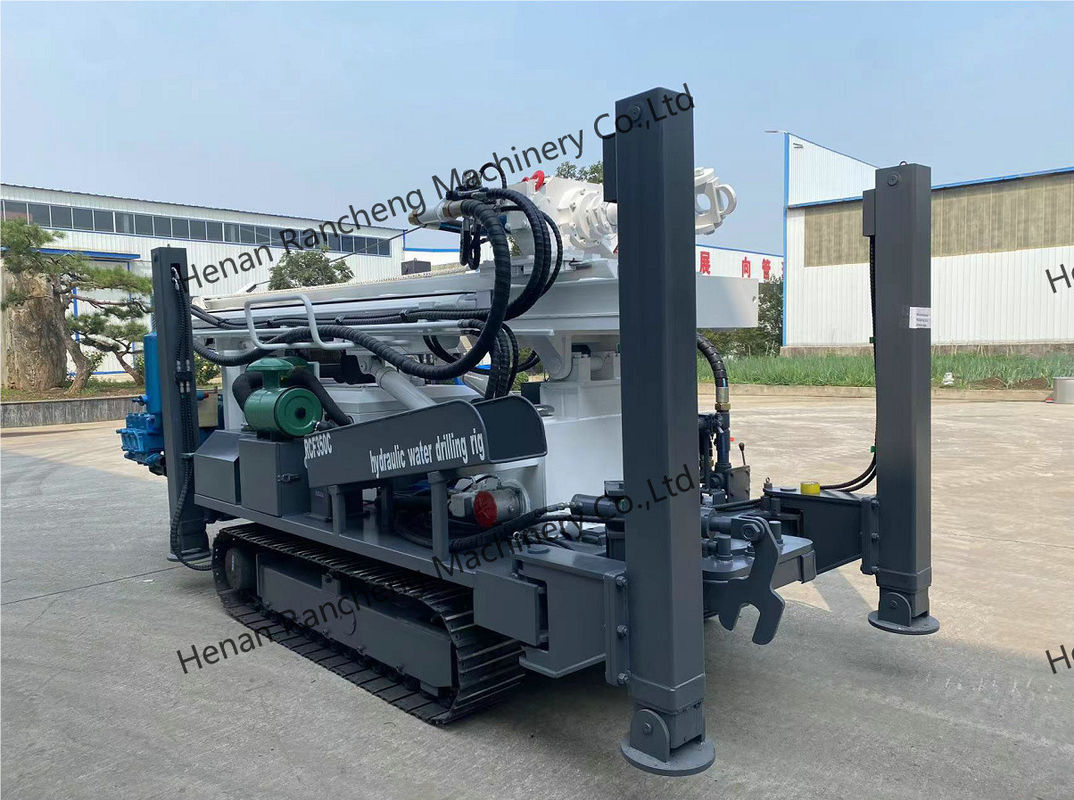 1000m Derinlik Su Kuyu Kuyu Kuyruklama Makinesi 105mm - 800mm Dia 179KW Derin Kuyu Kuyruklama Rig