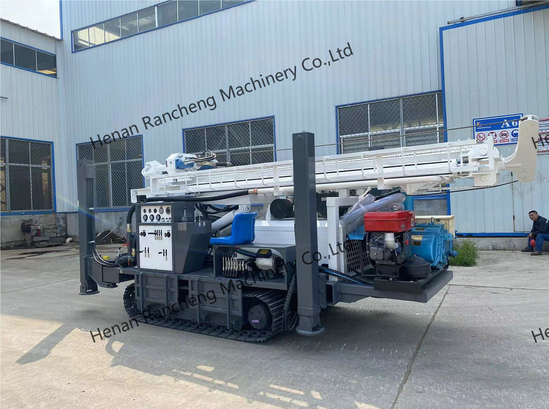 1000m Derinlik Su Kuyu Kuyu Kuyruklama Makinesi 105mm - 800mm Dia 179KW Derin Kuyu Kuyruklama Rig