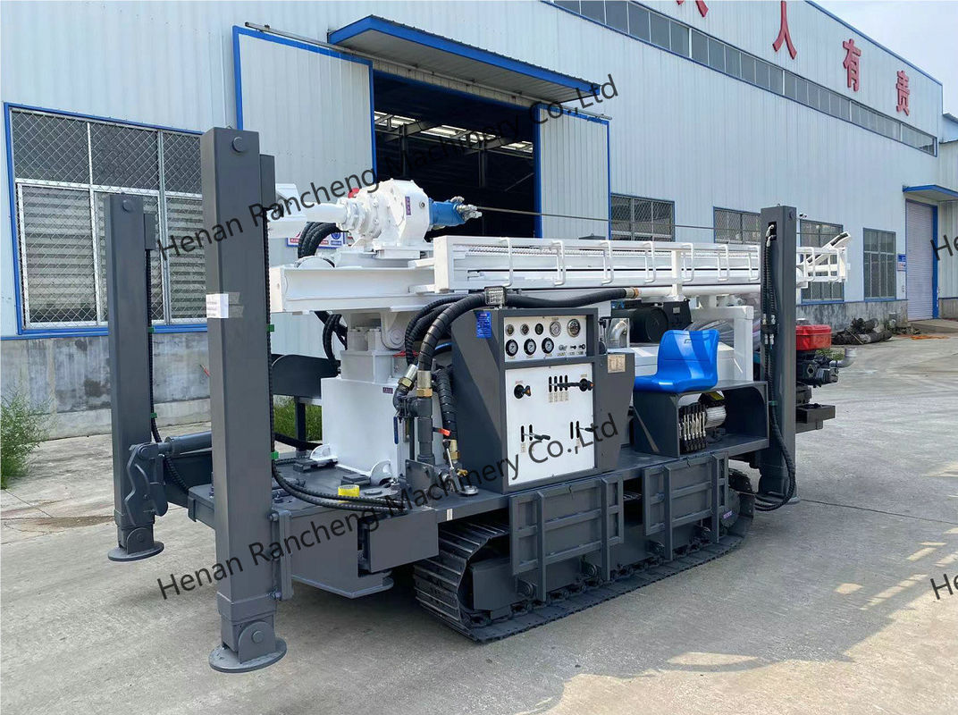 1000m Derinlik Su Kuyu Kuyu Kuyruklama Makinesi 105mm - 800mm Dia 179KW Derin Kuyu Kuyruklama Rig