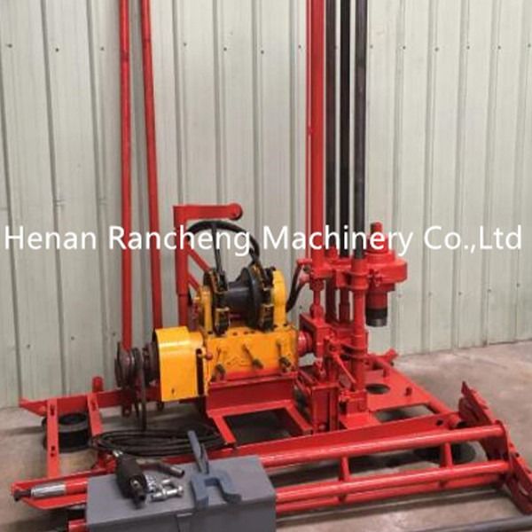 150m taşınabilir hidrolik çekirdek sondaj makinesi 10.6KW 15HP Changchai ile