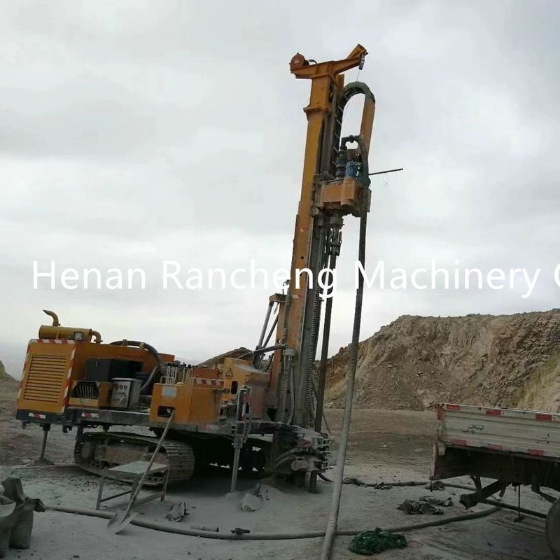 RCJ150RC Hidrolik mühendis sondaj makinesi 150m sondaj derinliği Crawler tipi Hidrolik RC sondaj makinesi