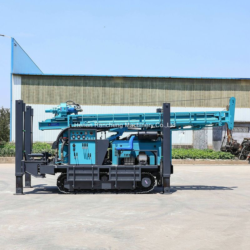 Çukur Derinliği 280m 70KW motorlu derin kaya su kuyusu sondaj makinesi