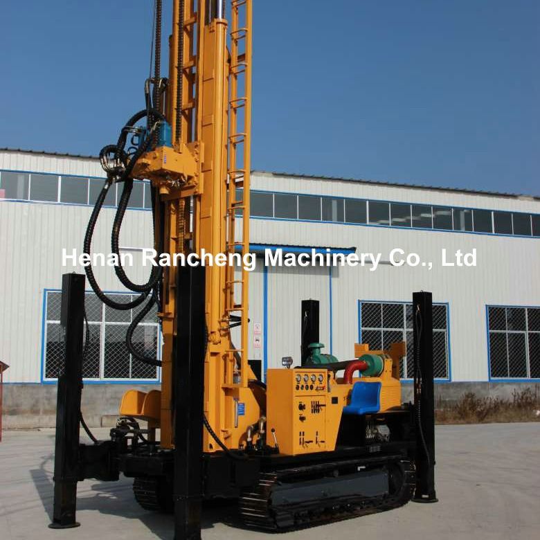 Derinlik 1000m Derin Su Kuyu Rig Keşif Jeoteknik Makinesi 194KW Cummins Motoru ile